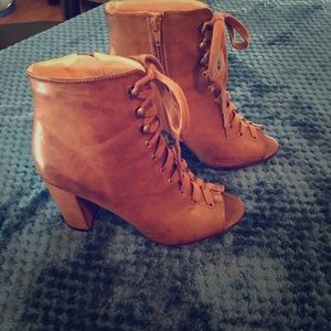 Size 8 Heel boots never worn